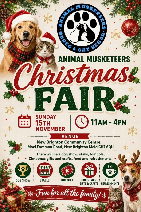 Animal Musketeers Christmas Fair