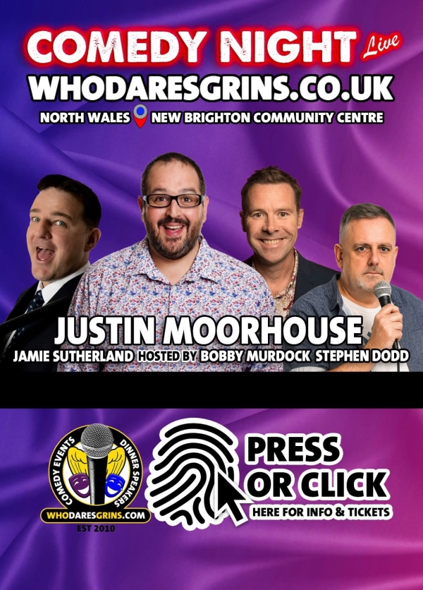 Comedy Night with Headliner Justin Moorehouse