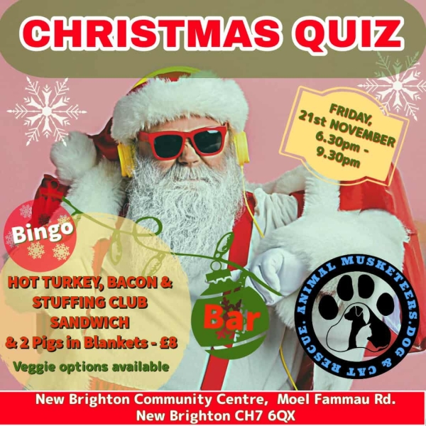 Musketeer Christmas Quiz & Sandwich