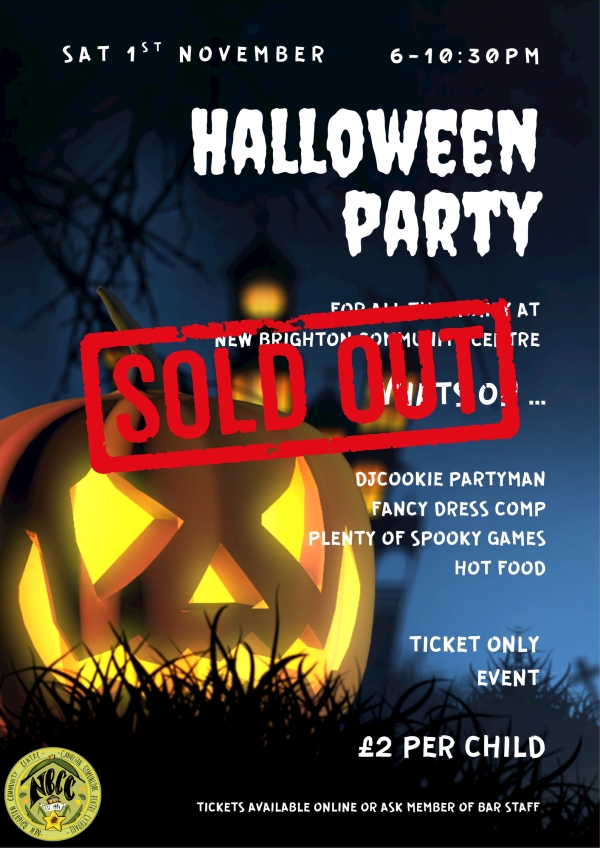 *SOLD OUT* Family Halloween Party