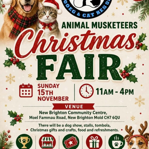 Animal Musketeers Christmas Fair