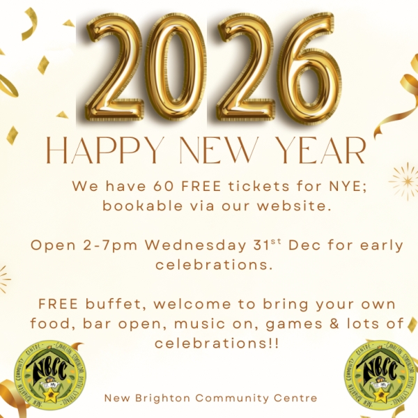 Early NYE Celebrations 2-7pm