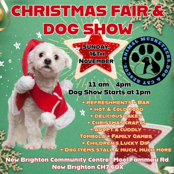 Musketeers Christmas Fair & Dog Show - Family Event