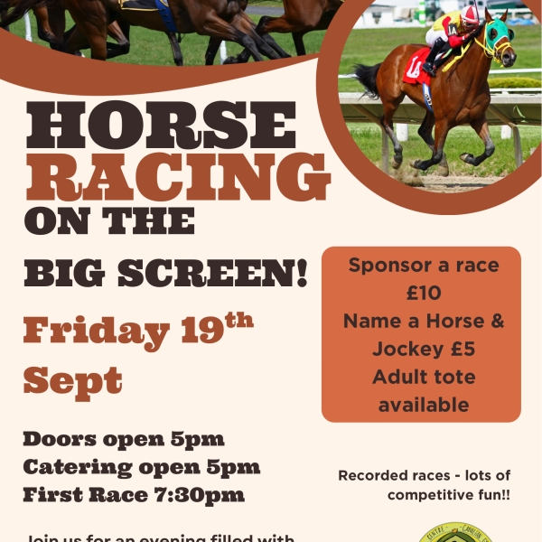 Race Night on the Big Screen
