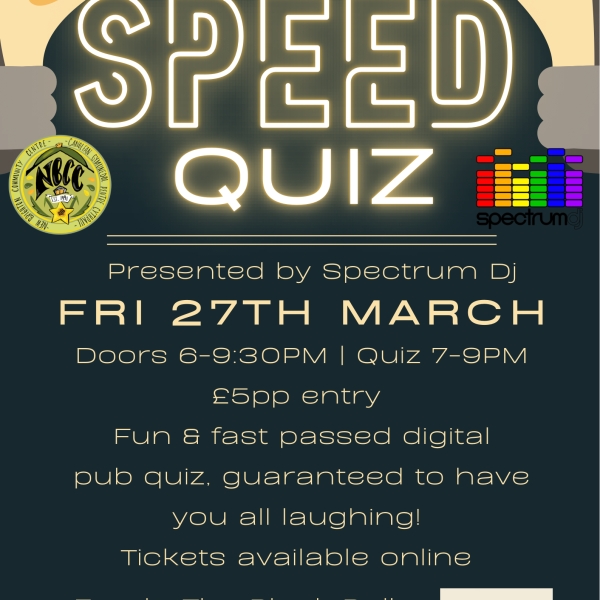 Speed Quiz & Food by The Black Bull Farm Shop